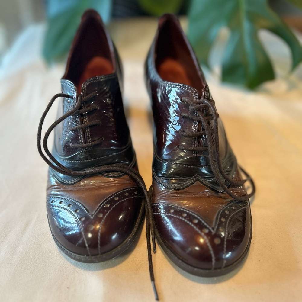 Three -Tone Oxford Brogues